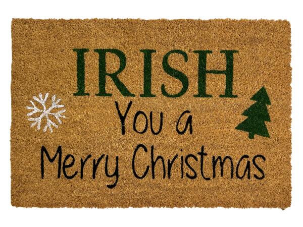Christmas Coir Doormat