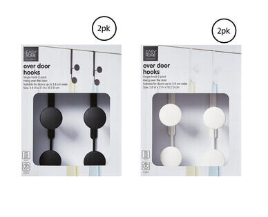 Over The Door Hooks or Squeegee