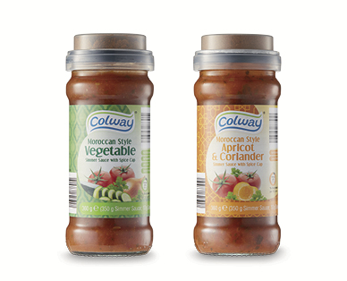 Moroccan Simmer Sauce with Spice Cap 360g or Tagine Sauces 350g