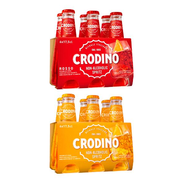 CRODINO(R) 				Alcoholvrij aperitief, 6 st.