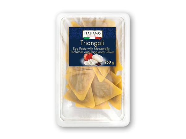 Frisk pasta med fyld