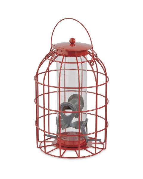 Bird Seed Feeder Rust