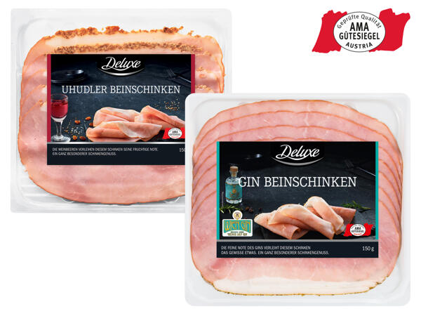 Uhudler oder Gin Beinschinken