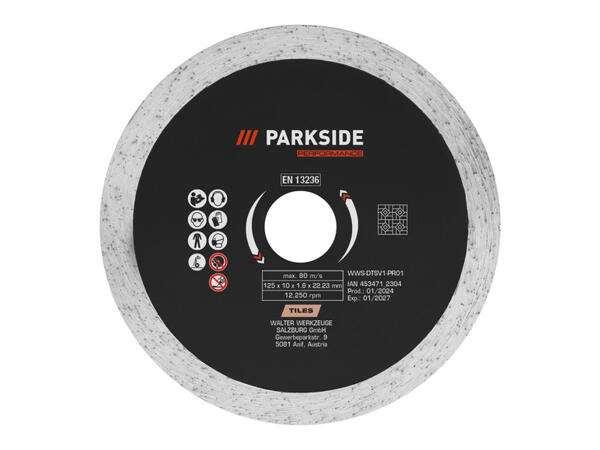 PARKSIDE PERFORMANCE(R) Řezné / Hrubovací kotouče, Ø 125 mm
