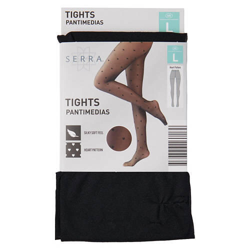 Ladies Tights & Hosiery - Heart, L