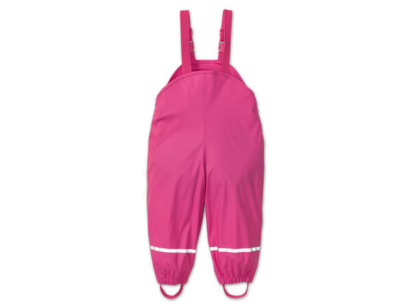 Kleinkinder Regenhose, Mädchen