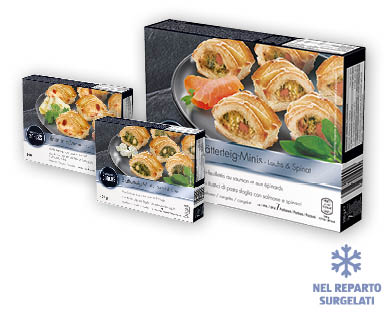 Salatini di pasta sfoglia per aperitivi GOURMET SNACKS