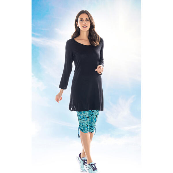 Longtop mit Capri-Leggings