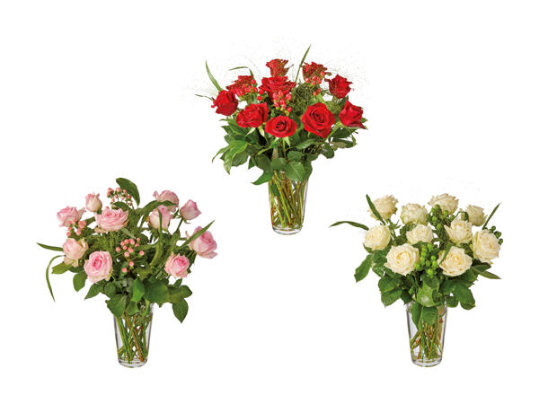 Bouquet de roses luxueux