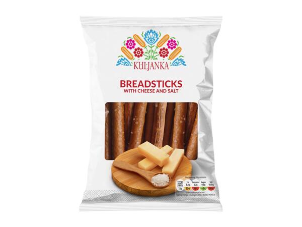 Kuljanka Breadsticks with Cheese and Salt