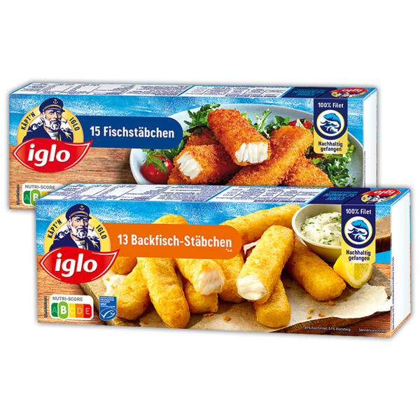 Fisch-/ Backfischstäbchen