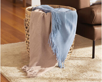Recycled Throw Blanket