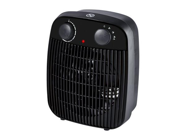 Tronic Black Fan Heater