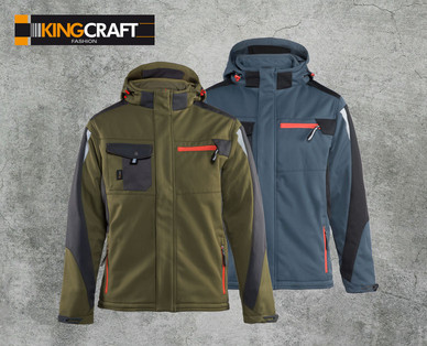 KING CRAFT FASHION Herren-Arbeitsjacke