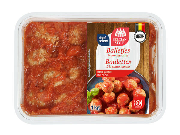 Boulettes à la sauce tomate