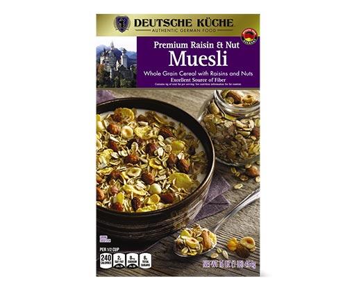 Deutsche Küche 
 Raisin & Nut Müesli