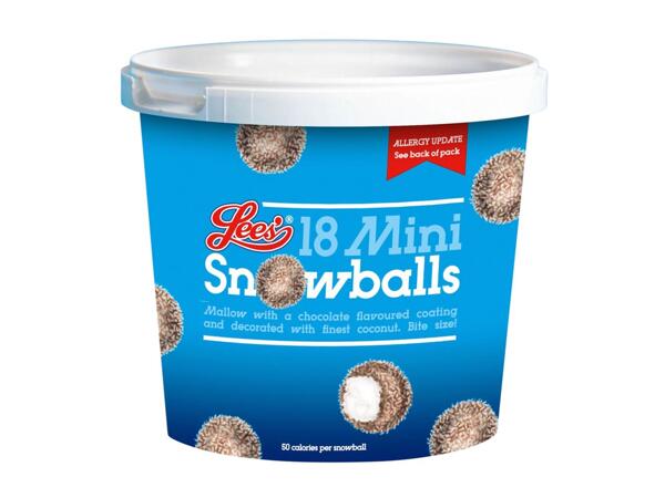 Lee's 18 Mini Snowballs
