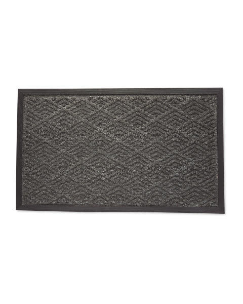 Aztec Charcoal Doorguard Mat