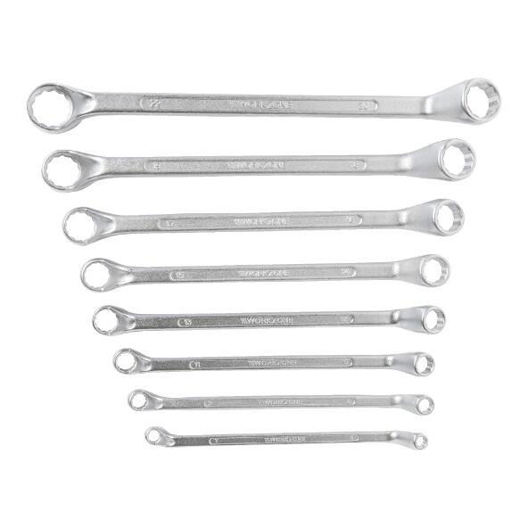 WORKZONE(R) 				Jeu de clés à fourche ou polygonales, 8 pcs