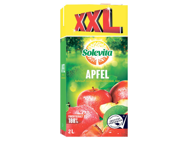 SOLEVITA Apfelsaft 1,5 Liter + 0,5 Liter gratis
