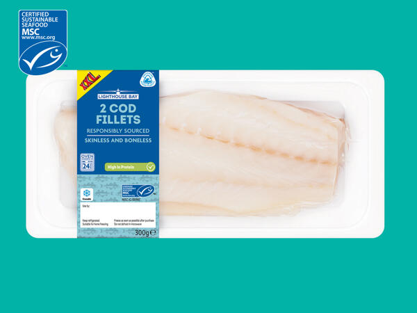Lighthouse Bay 2 Cod Fillets