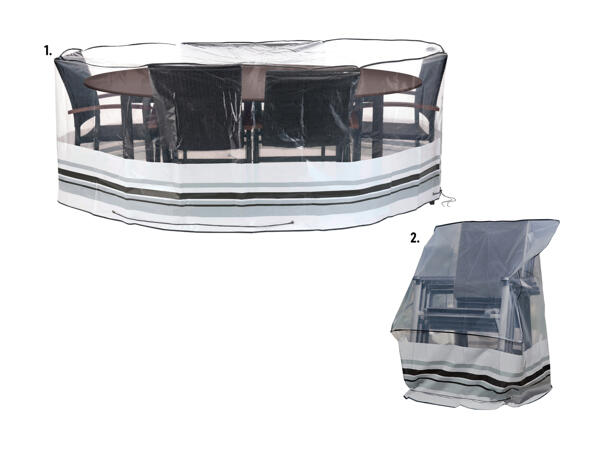 Housse de protection pour table/chaises de jardin