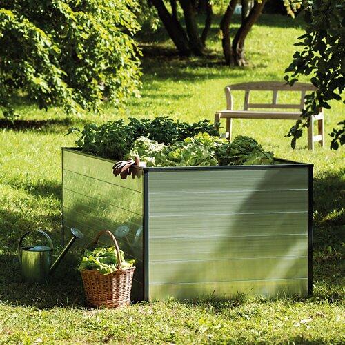 GFP Hochbeet Aluminium Natur