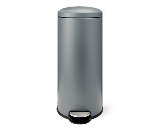Huntington Home Painted Metal Trash Can