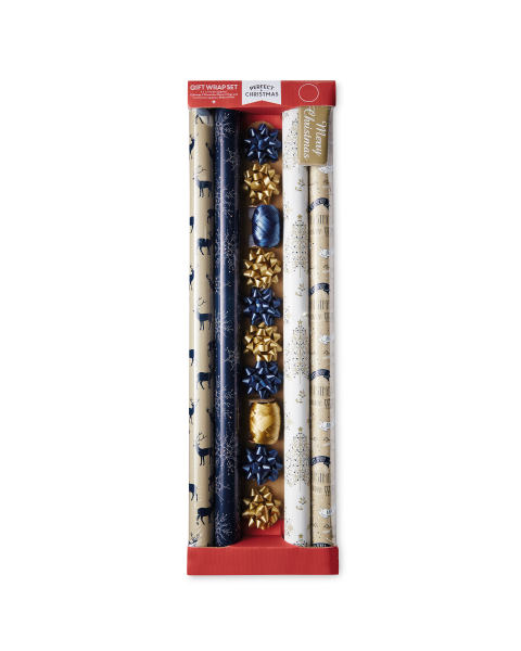 Enchanted 4 Roll Gift Wrap Set
