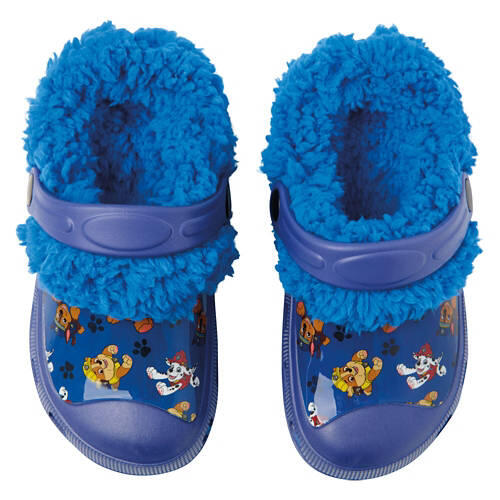 Toddler Character Warm Lined Clog - Paw Patrol, 7/8