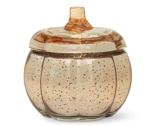 Huntington Home Metallic Pumpkin Candle