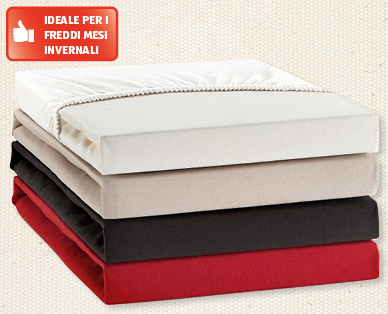 Lenzuolo invernale con angoli in jersey MY NIGHT STYLE