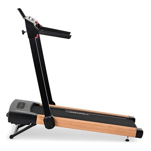 CHRISTOPEIT Laufband 2 in 1 Holzoptik
