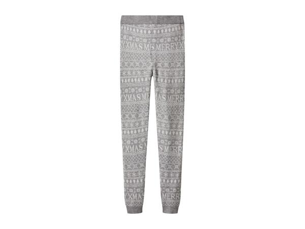 Esmara Ladies' Grey Christmas Leggings