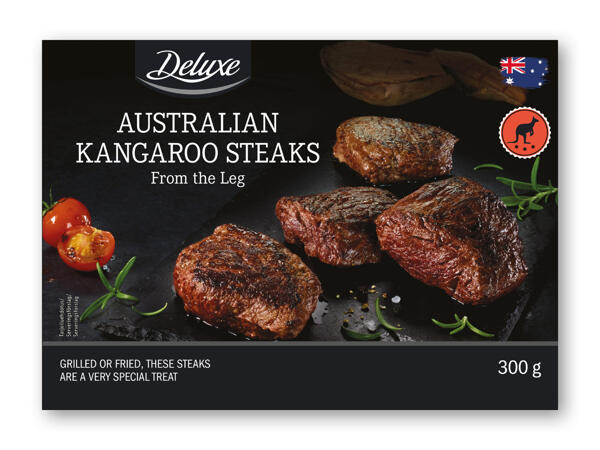 Kænguru- eller strudsesteak