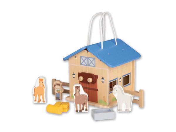 Holz-Spiel-Set