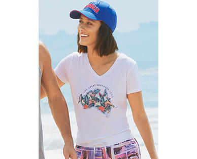 Women's Australia Day Tee or Singlet