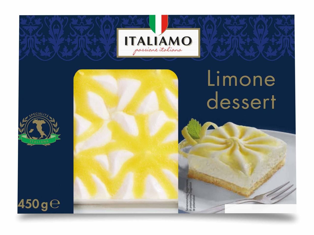 Dessert au citron