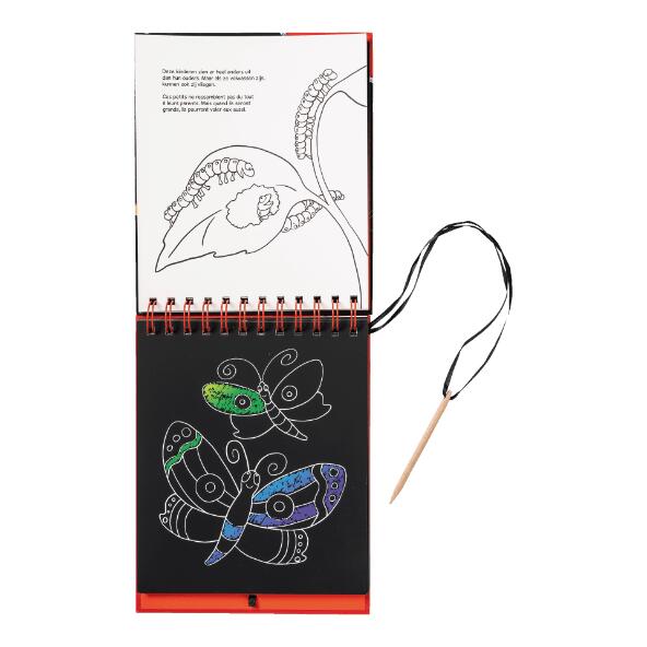 Livre à gratter magique