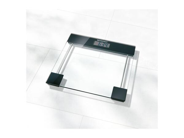 Silvercrest Personal Care Glass Bathroom Scales