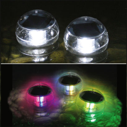 Boules lumineuses décoratives, 2 pcs