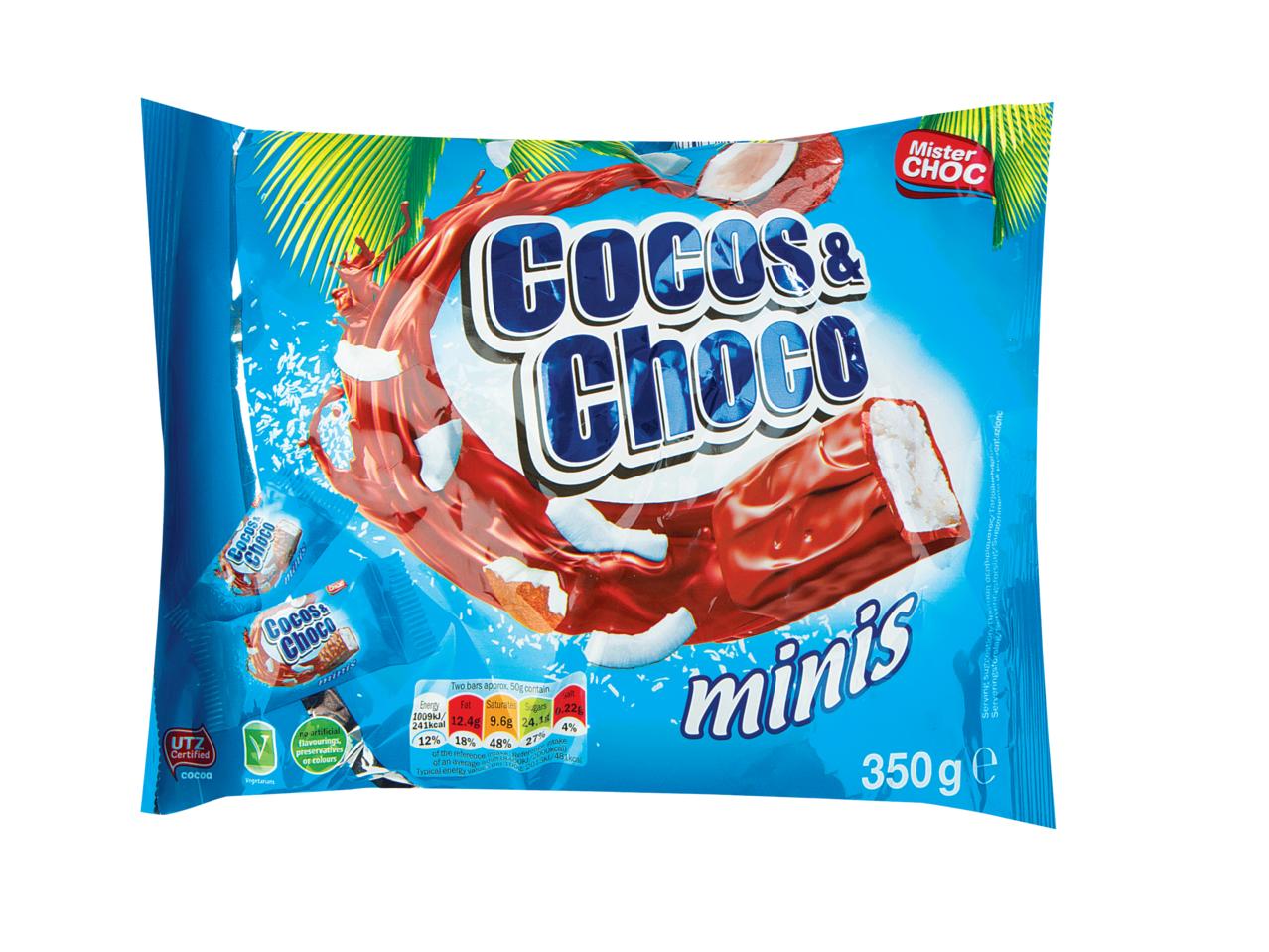 MISTER CHOC Cocos & Choco Minis