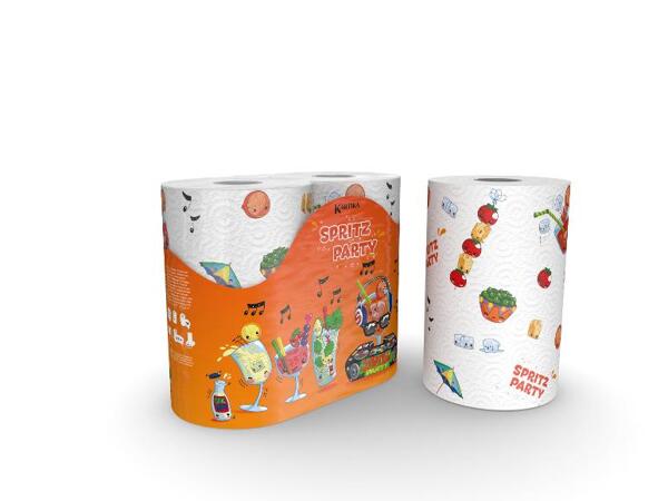 Spritz-Themed Kitchen Towels