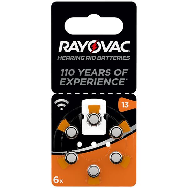 Piles pour appareils auditifs Rayovac
