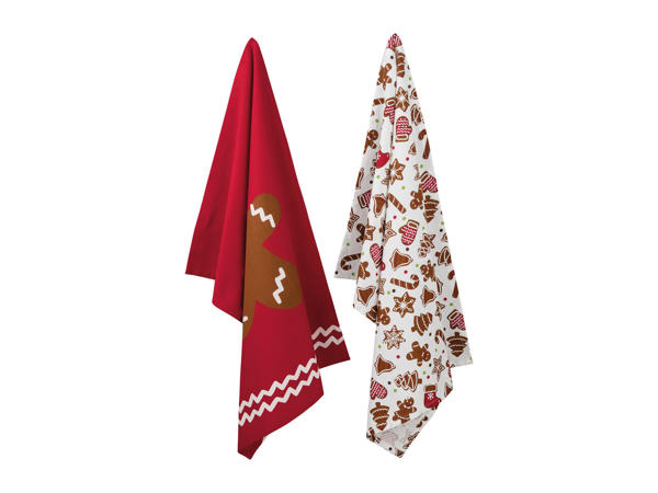 Meradiso Festive Tea Towels