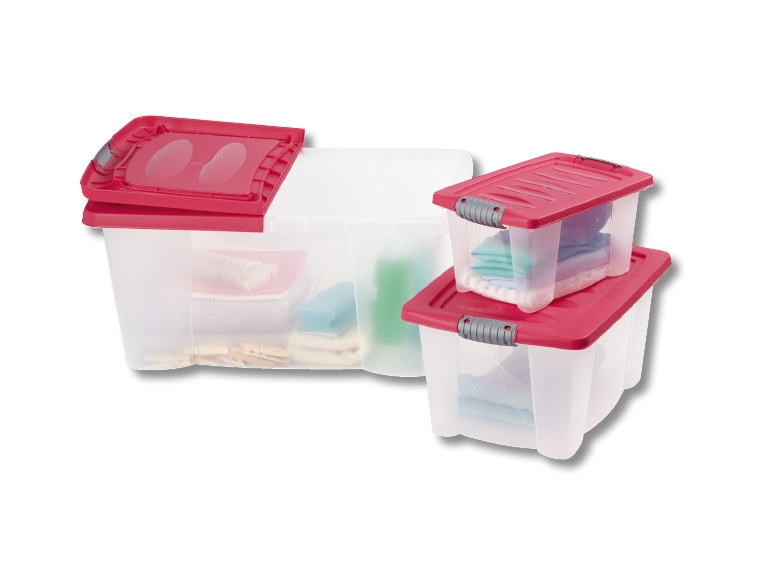 Set de boîtes, lot de 3