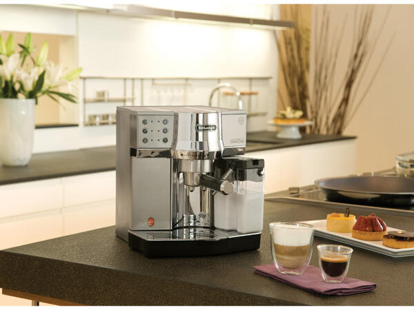 Delonghi Edelstahl Espresso-Kaffeemaschine "EC850.M", 1 l