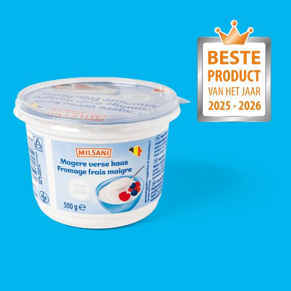 MILSANI(R) 				Belgische magere verse kaas