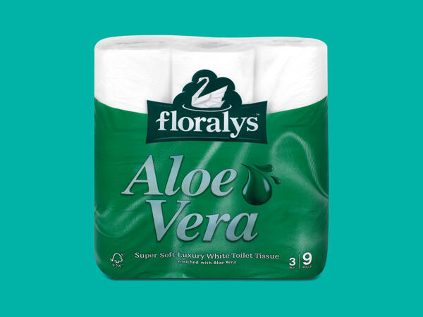 Floralys Aloe Vera Toilet Rolls
