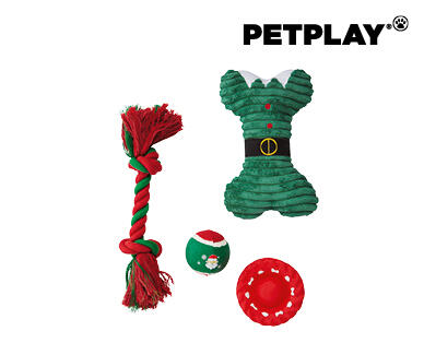 4pc Dog Toy Gift Pack